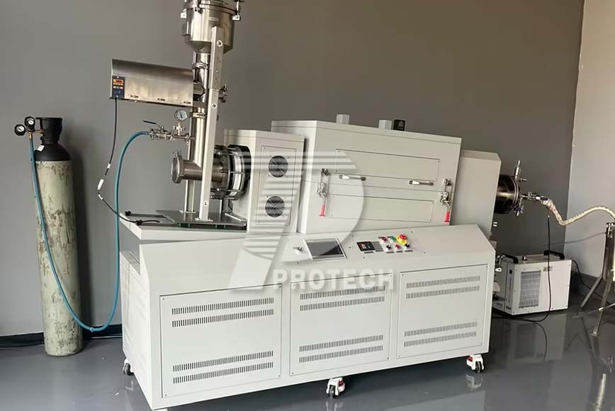 A laboratory in South Africa acquired a rotary tube pyrolysis furnace for engineering plastic pyroly